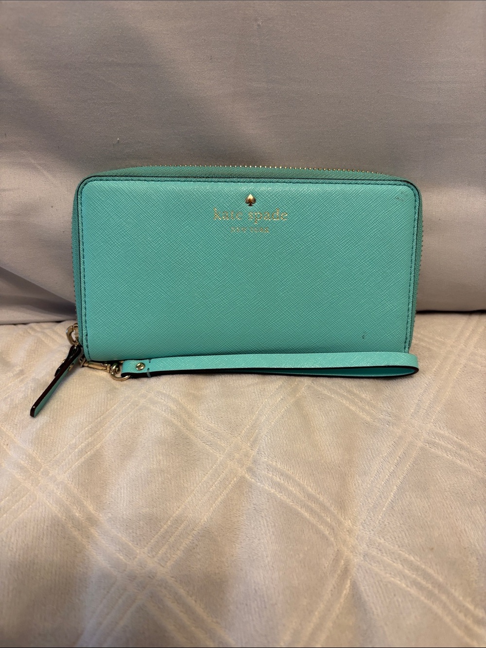 Kate Spade Tiffany Blue Wristlet